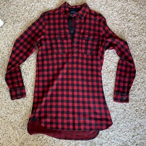 Ralph Lauren flannel dress or long shirt